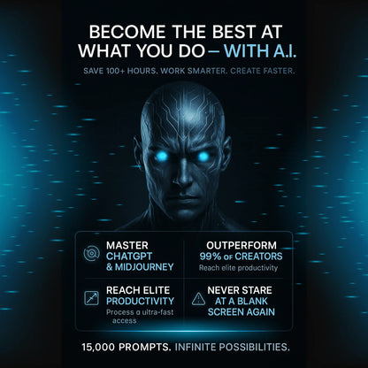 AI Ultimate Collection: 10,000 ChatGPT Prompts for All Niches - Mindshift Masterz