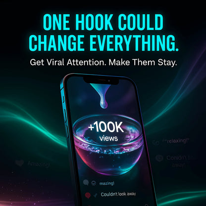 Ultimate 1400+ Viral Video Hooks Pack for TikTok, Reels, and Shorts - Mindshift Masterz