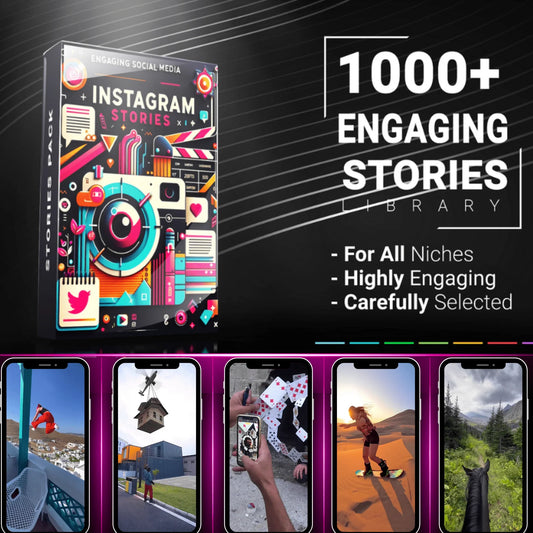 Ultimate Instagram Story Engagement Video Pack - Mindshift Masterz